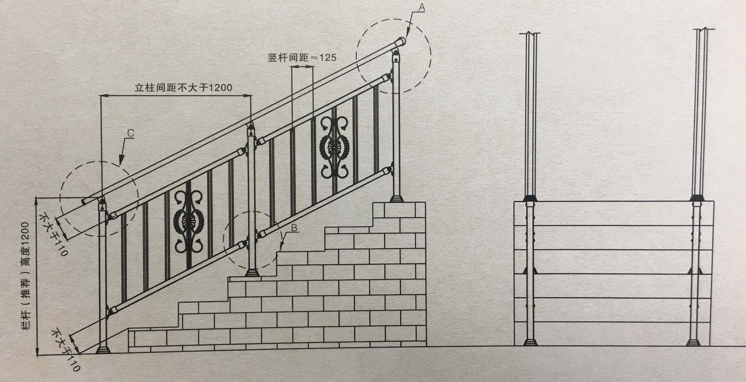 锌钢楼梯扶手